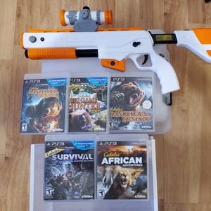 PS3 CABELA'S HUNTING BUNDLE